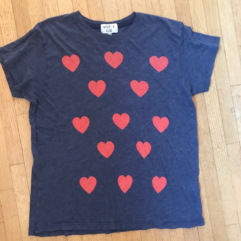 Wildfox kids hearts short sleeve!!❤️